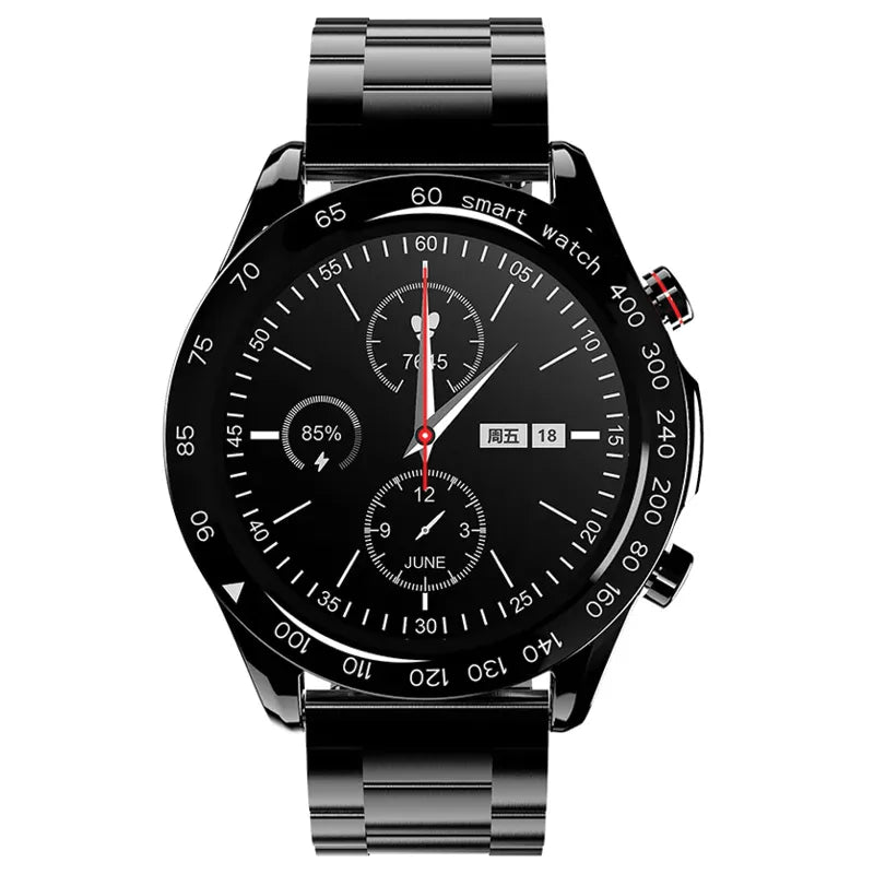 HiFuture FutureGo Pro Stainless Steel Smartwatch – Black