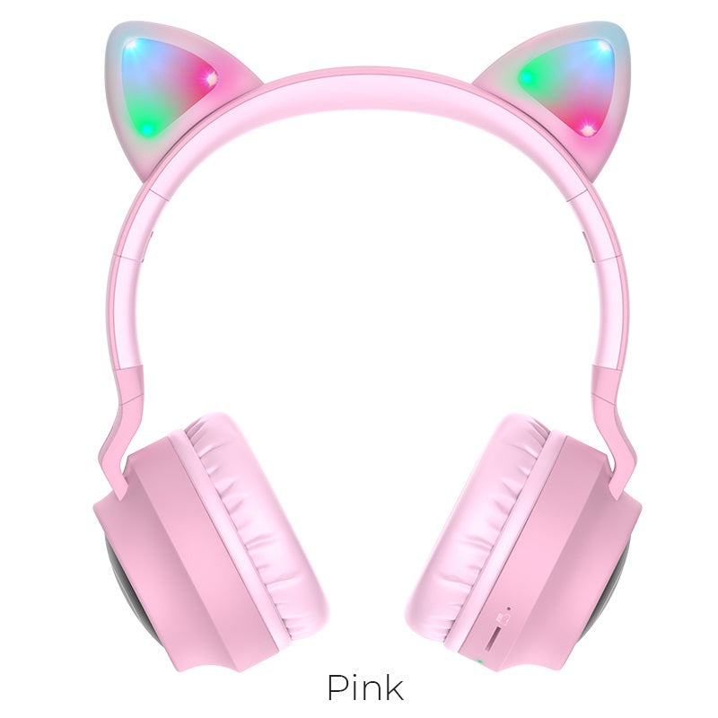 HOCO W27 Cat ear wireless Headphones