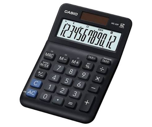 Casio Calculator The Standard For Business MS-20F