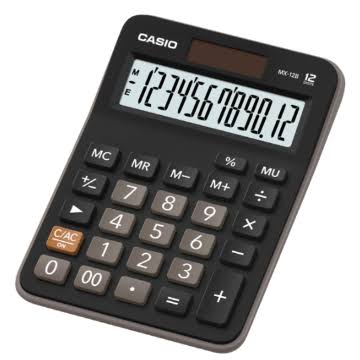 Casio Calculator Extra Large Display MX-120B