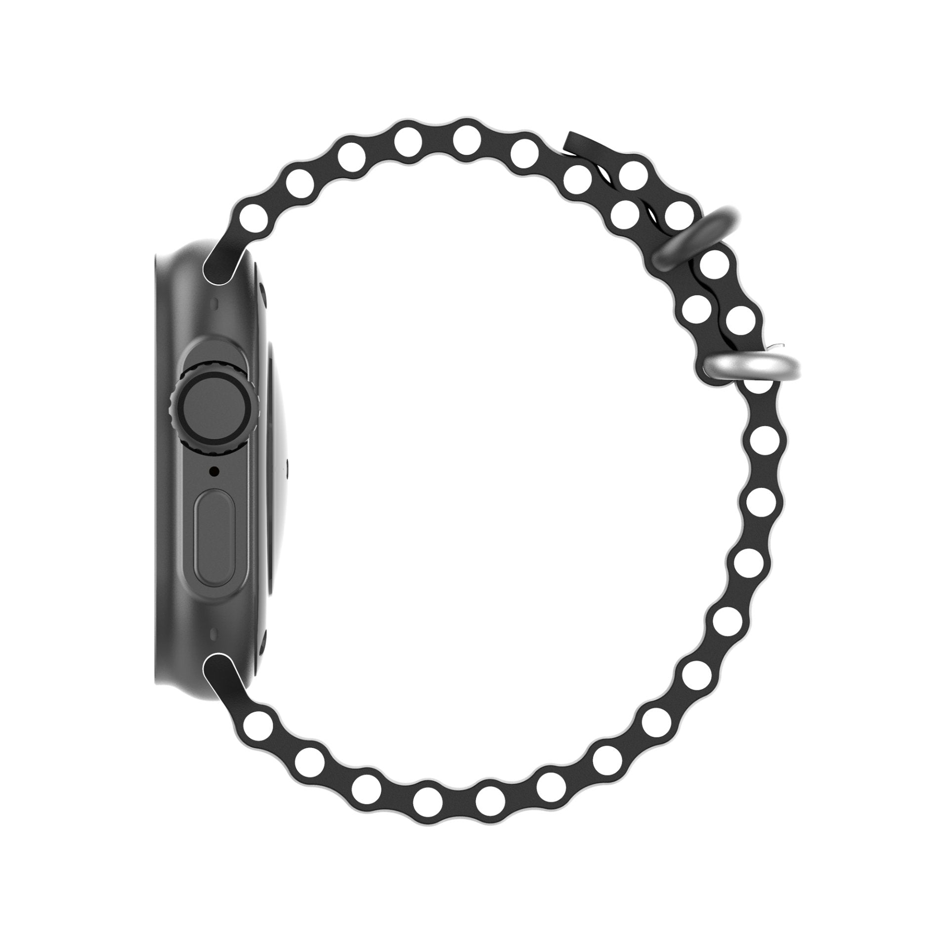 Platinum Smart Watch Hale U Bt - Calling - Gun Metal