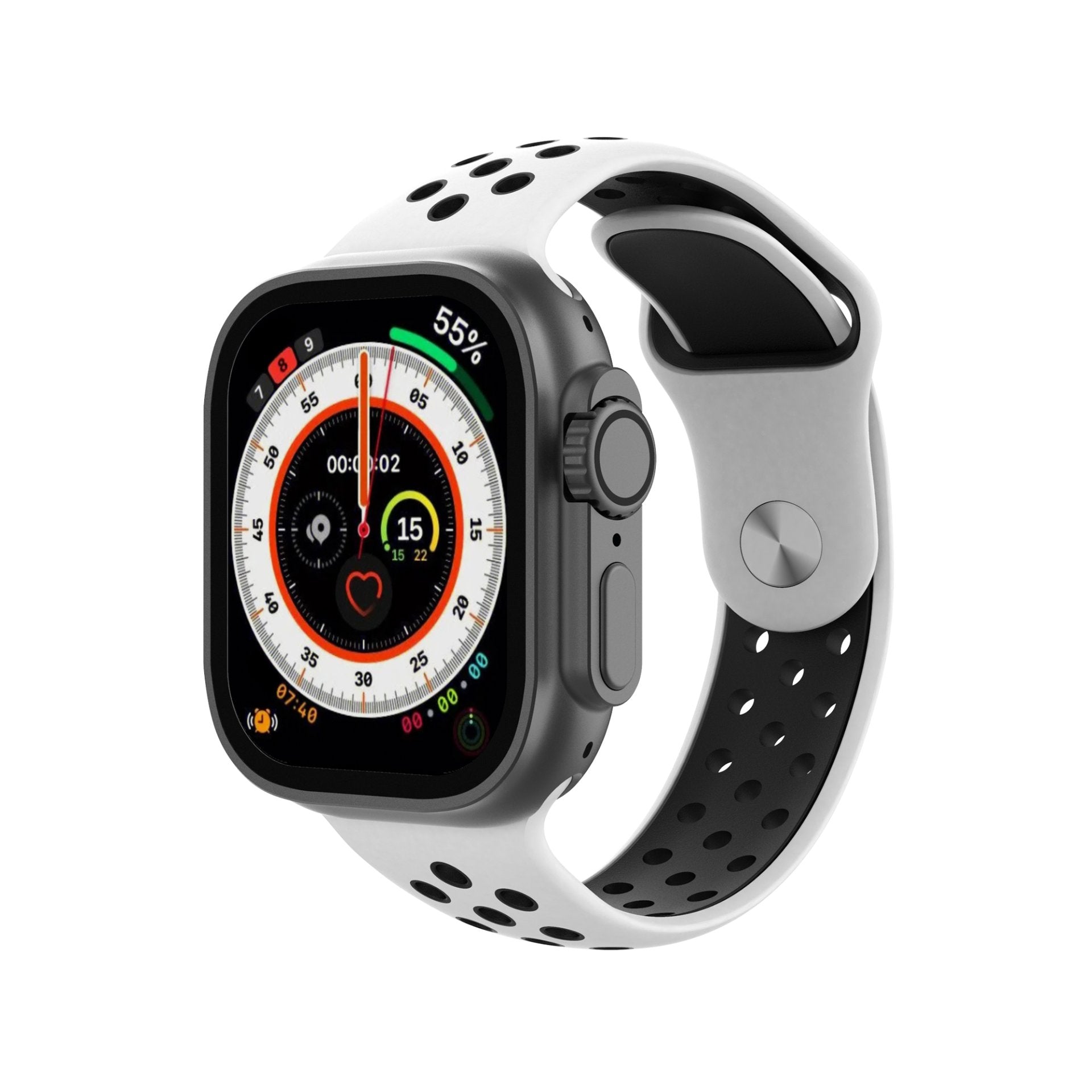 Platinum Smart Watch Hale U Bt - Calling - Gun Metal