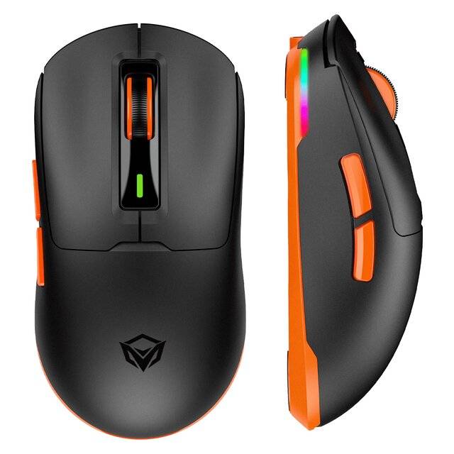 Meetion Air GW24 [2.4G/BT/USB] Wireless Mouse (Black) 21,250 IQD