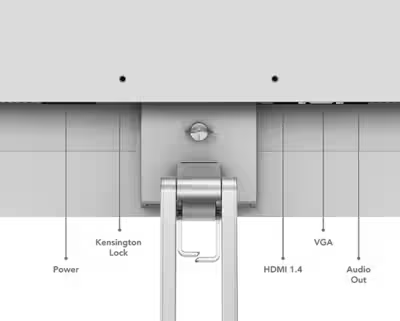 Lenovo Monitors, Lenovo L24-4C Monitor, Model:67DDKAC6AE