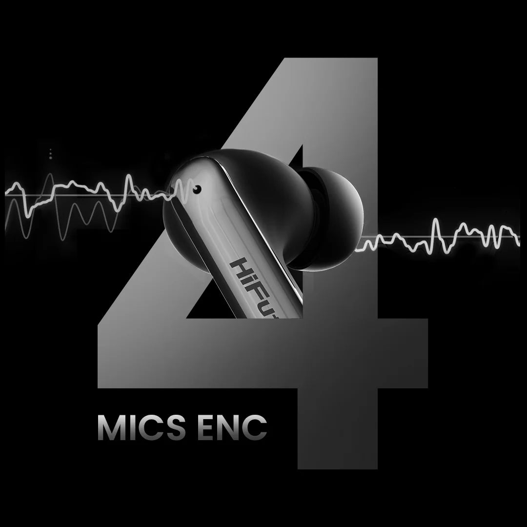 HiFuture Sonic Air ENC TWS Earbuds - Champagne-black